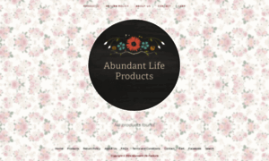 Abundantlifeproducts.bigcartel.com thumbnail