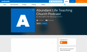 Abundantlifeteachingchurch.podomatic.com thumbnail