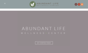 Abundantlifewellnesscenter.com thumbnail