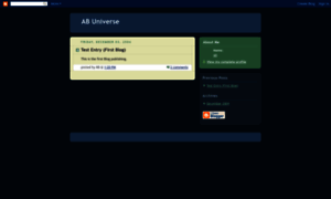 Abuniverse.blogspot.fr thumbnail