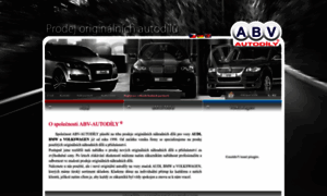 Abv-autodily.cz thumbnail