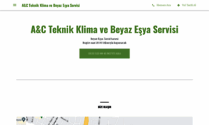 Ac-teknik-klima-ve-beyaz-esya-servisi.business.site thumbnail