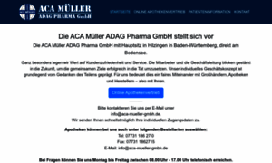 Aca-mueller-gmbh.de thumbnail