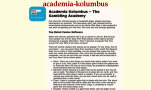 Academia-kolumbus.com thumbnail