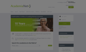 Academia-net.de thumbnail