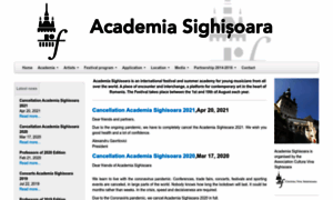 Academia-sighisoara.com thumbnail