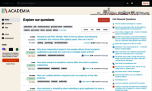 Academia.stackexchange.com thumbnail
