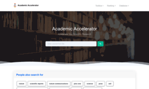Academic-accelerator.com thumbnail