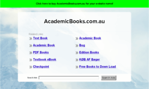 Academicbooks.com.au thumbnail