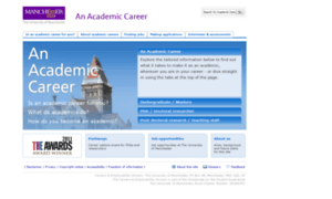 Academiccareer.manchester.ac.uk thumbnail