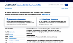 Academiccommons.columbia.edu thumbnail