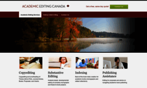 Academiceditingcanada.ca thumbnail