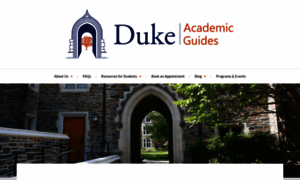 Academicguides.duke.edu thumbnail