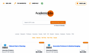 Academicjobs.com thumbnail