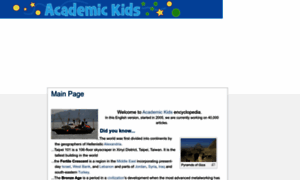 Academickids.com thumbnail