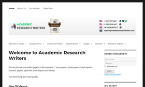 Academicresearchwriters.com thumbnail