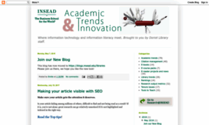 Academictrends.blogspot.com thumbnail