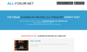 Academie-du-pin-creu.all-forum.net thumbnail