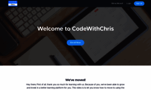 Academy.codewithchris.com thumbnail