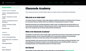 Academy.glassnode.com thumbnail