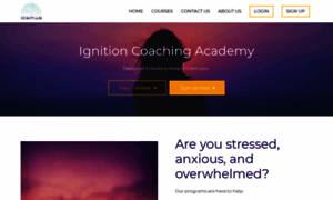 Academy.ignition-coaching.com thumbnail