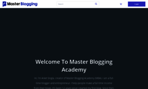 Academy.masterblogging.com thumbnail