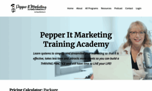 Academy.pepperitmarketing.com thumbnail