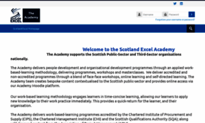 Academy.scotland-excel.org.uk thumbnail