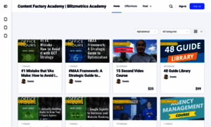 Academy.yourcontentfactory.com thumbnail