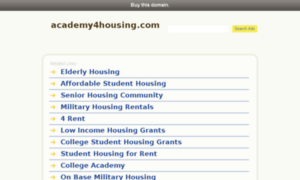 Academy4housing.com thumbnail