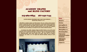 Academydrapesandblindfactory.com thumbnail