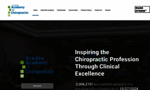 Academyofchiropractic.com thumbnail