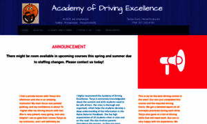 Academyofdrivingexcellence.com thumbnail