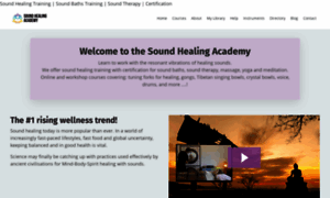 Academyofsoundhealing.com thumbnail