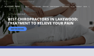 Academyparkchiropractic.com thumbnail