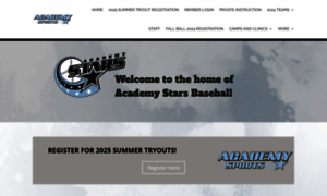 Academystarsbaseball.com thumbnail