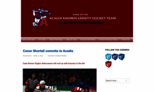 Acadiaaxemenhockey.com thumbnail