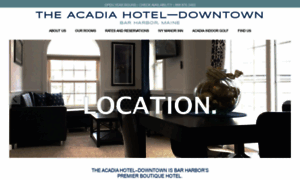 Acadiahotel.com thumbnail