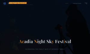 Acadianightskyfestival.org thumbnail