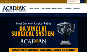 Acadianmedicalcenter.com thumbnail