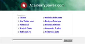 Acaiberrypower.com thumbnail
