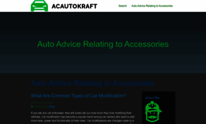 Acautokraft.com thumbnail