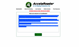 Accelareader.com thumbnail