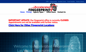 Acceleratedfingerprints.com thumbnail