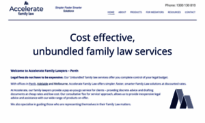 Acceleratefamilylaw.com.au thumbnail