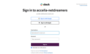 Accelia-netdreamers.slack.com thumbnail