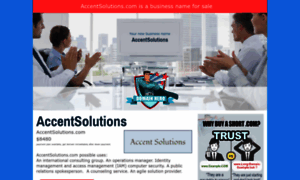 Accentsolutions.com thumbnail