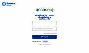 Acceseo.facturadirecta.com thumbnail
