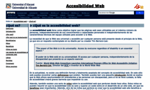 Accesibilidadweb.dlsi.ua.es thumbnail