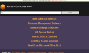 Access-database.com thumbnail